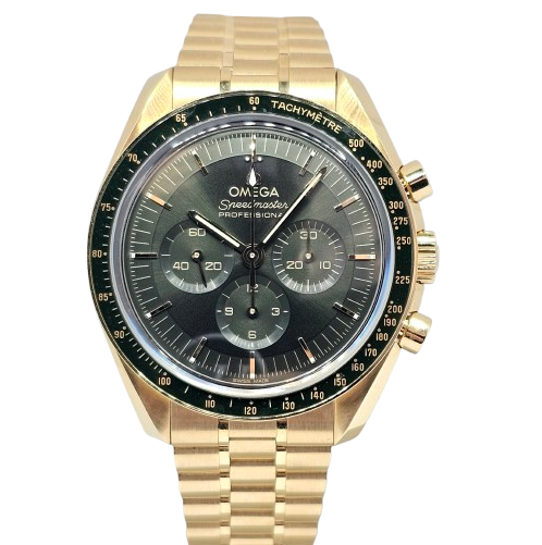 Omega Speedmaster Moonshine Green Dial NEW (2024)